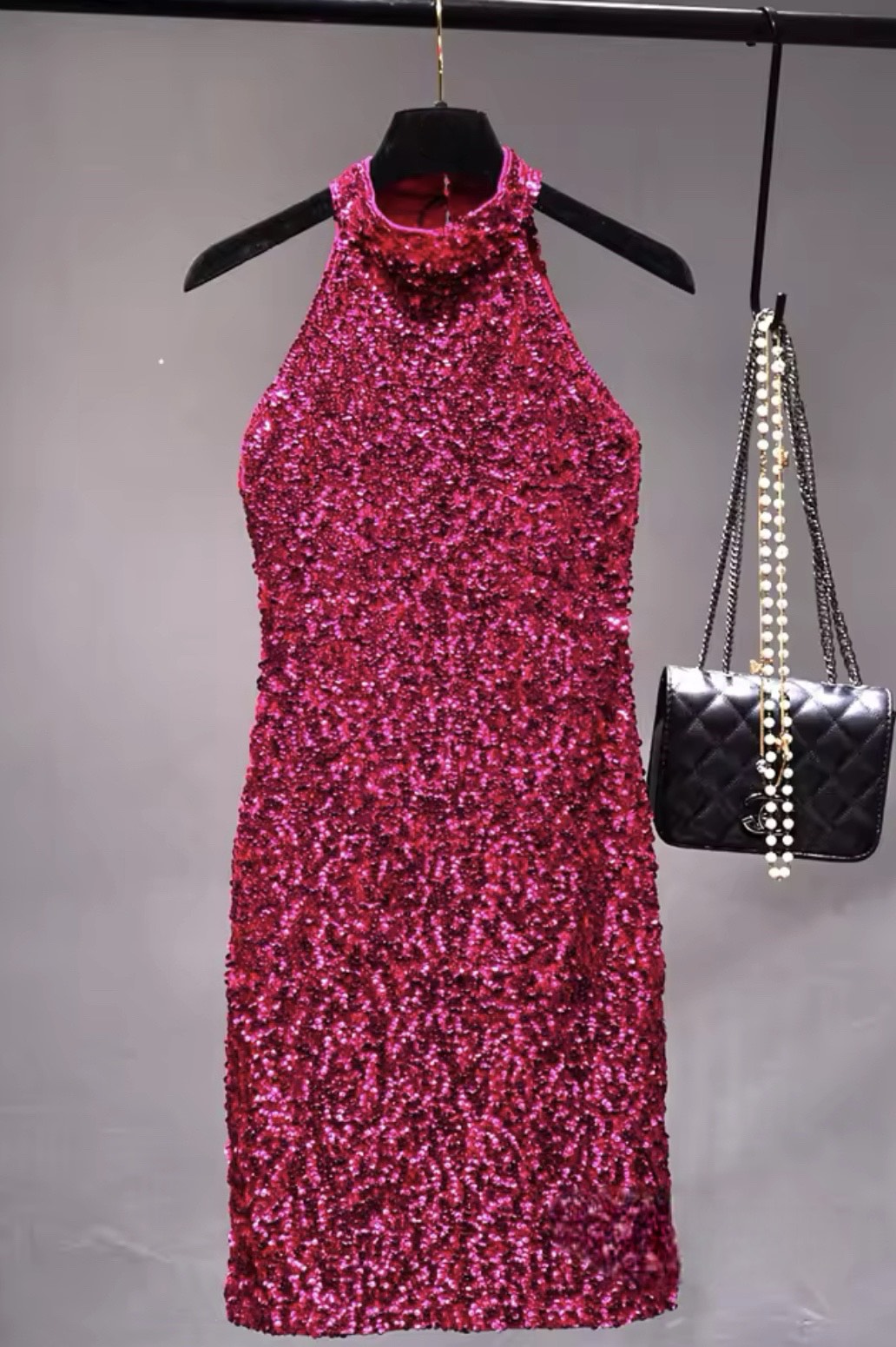 Robe scintillante