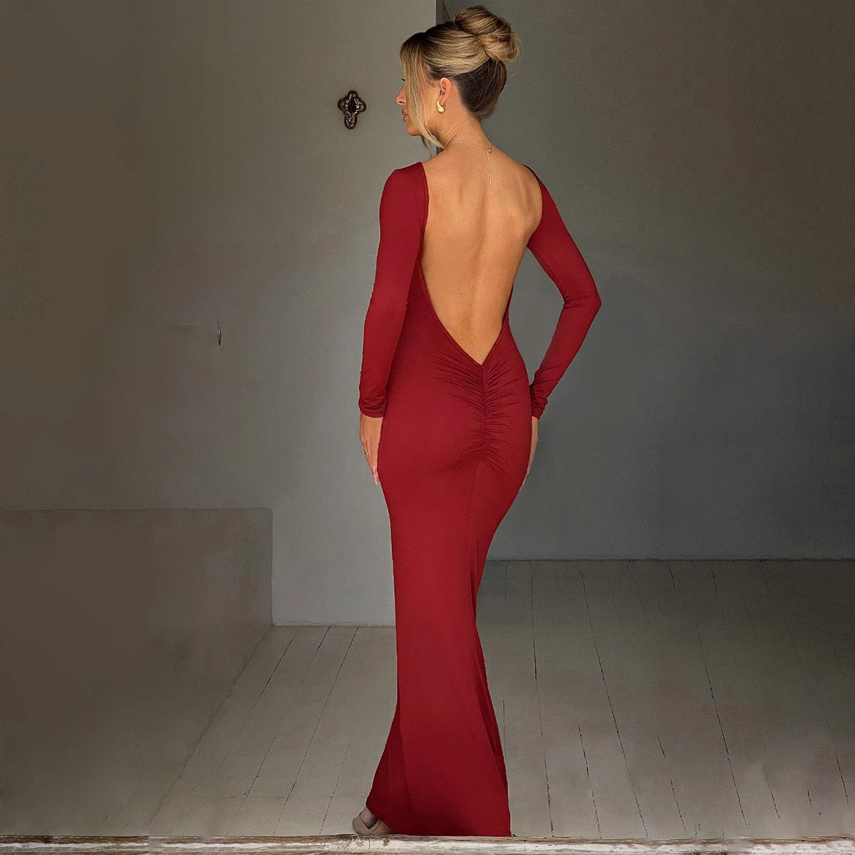 Robe dos nu