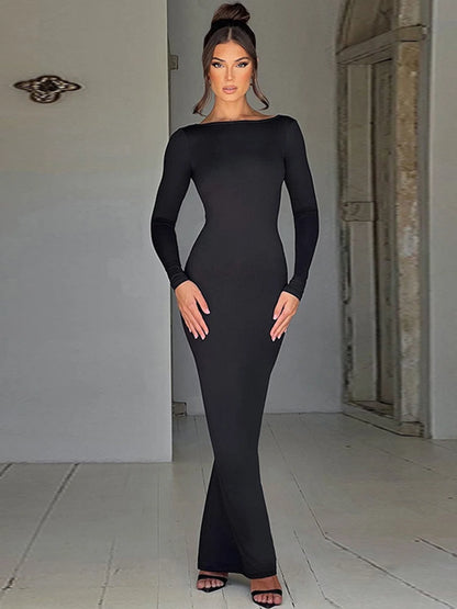 Robe dos nu